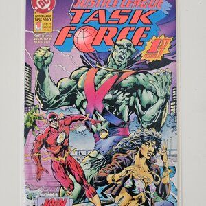 JUSTICE LEAGUE Task Force #1 Jun 1993 DC Comics 1st Issue! VF/NM